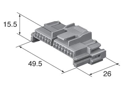 MN series Housing FPCmm 13-way