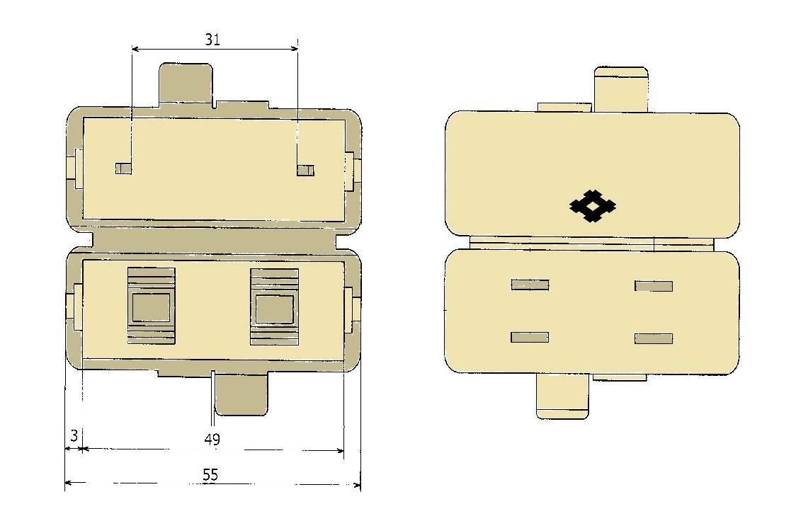 FUSER Housing